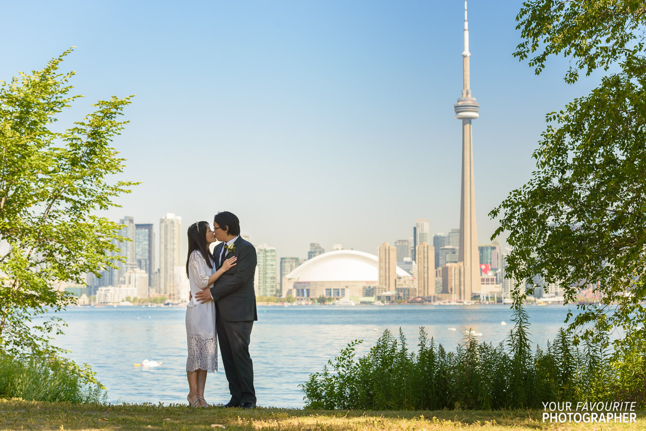 Toronto Island Wedding | Toronto City Hall Wedding | Corwin & Wen