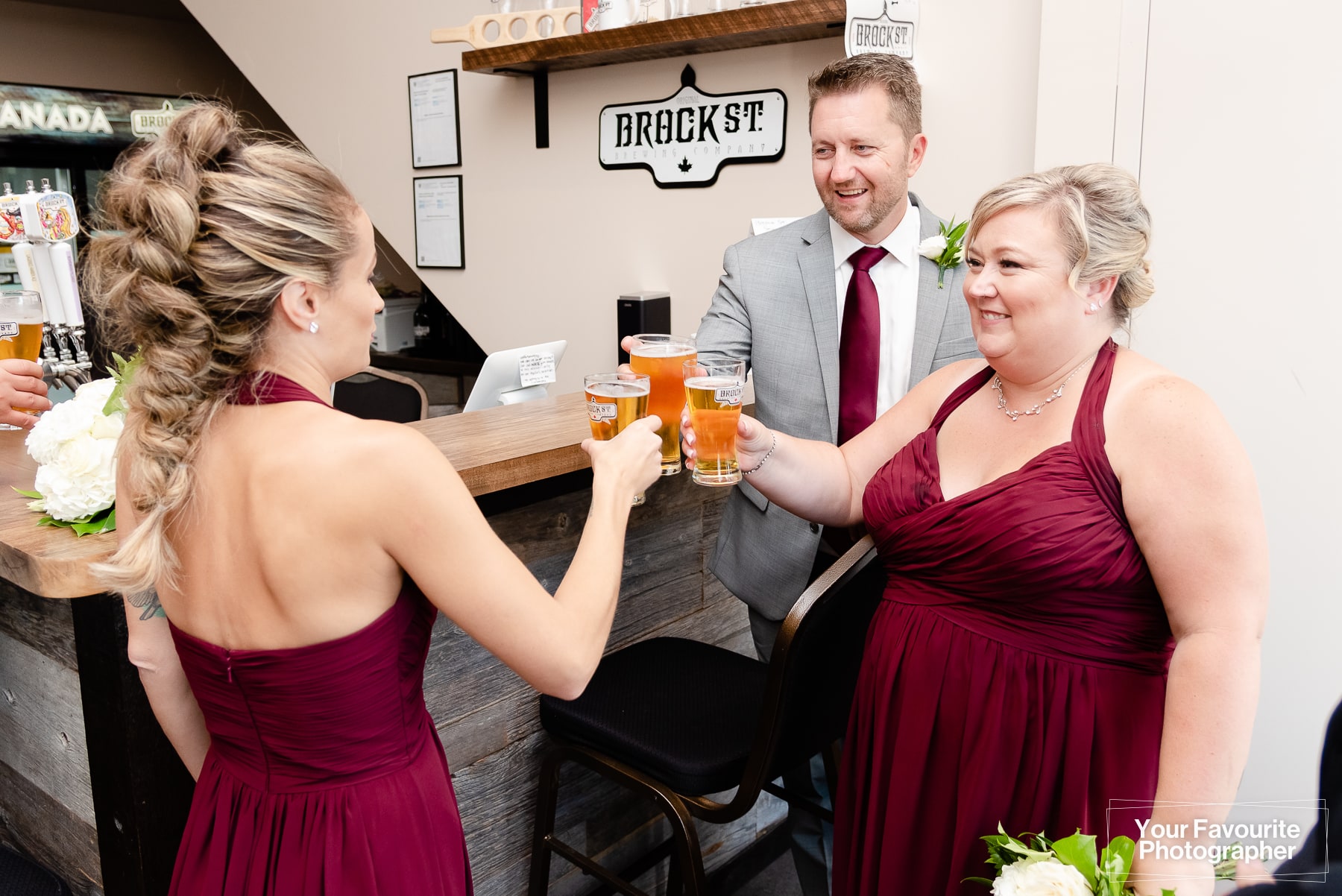 Trafalgar Castle School Wedding | Brock Street Brewery Wedding Reception Photos