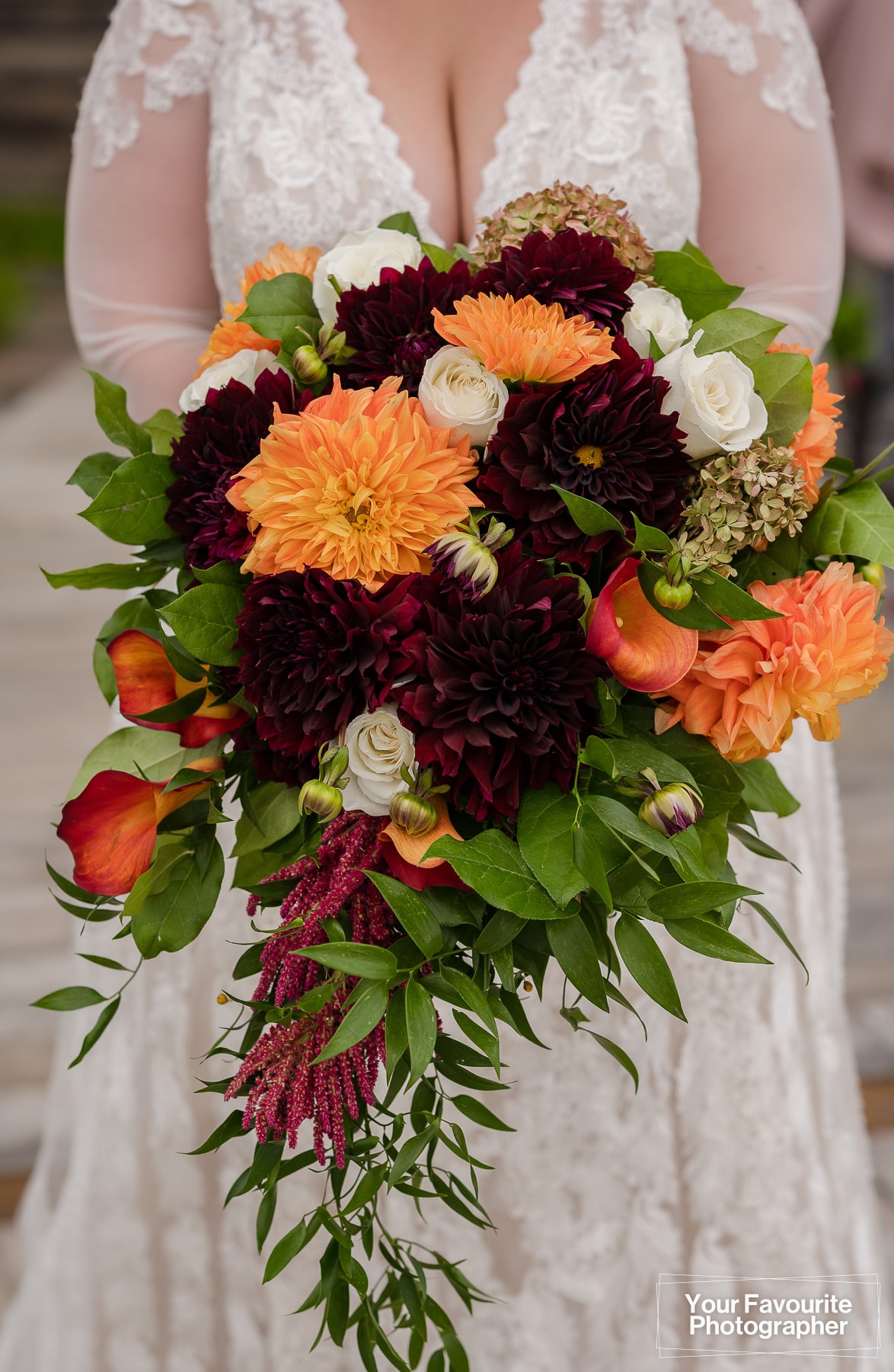 Beautiful floral bouquet for wedding