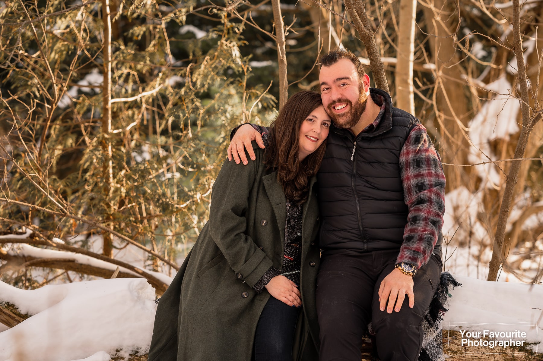 Bowmanville Engagement — Emily & Niko winter engagement photography