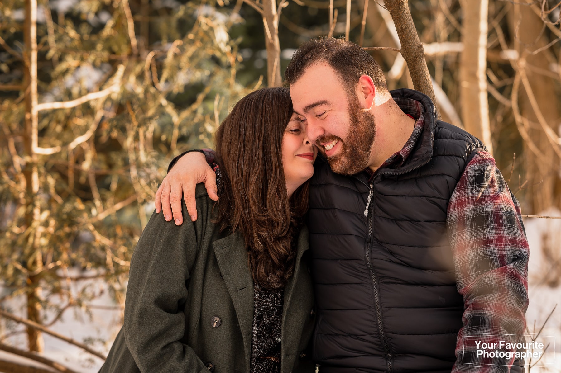 Bowmanville Engagement — Emily & Niko winter engagement photography