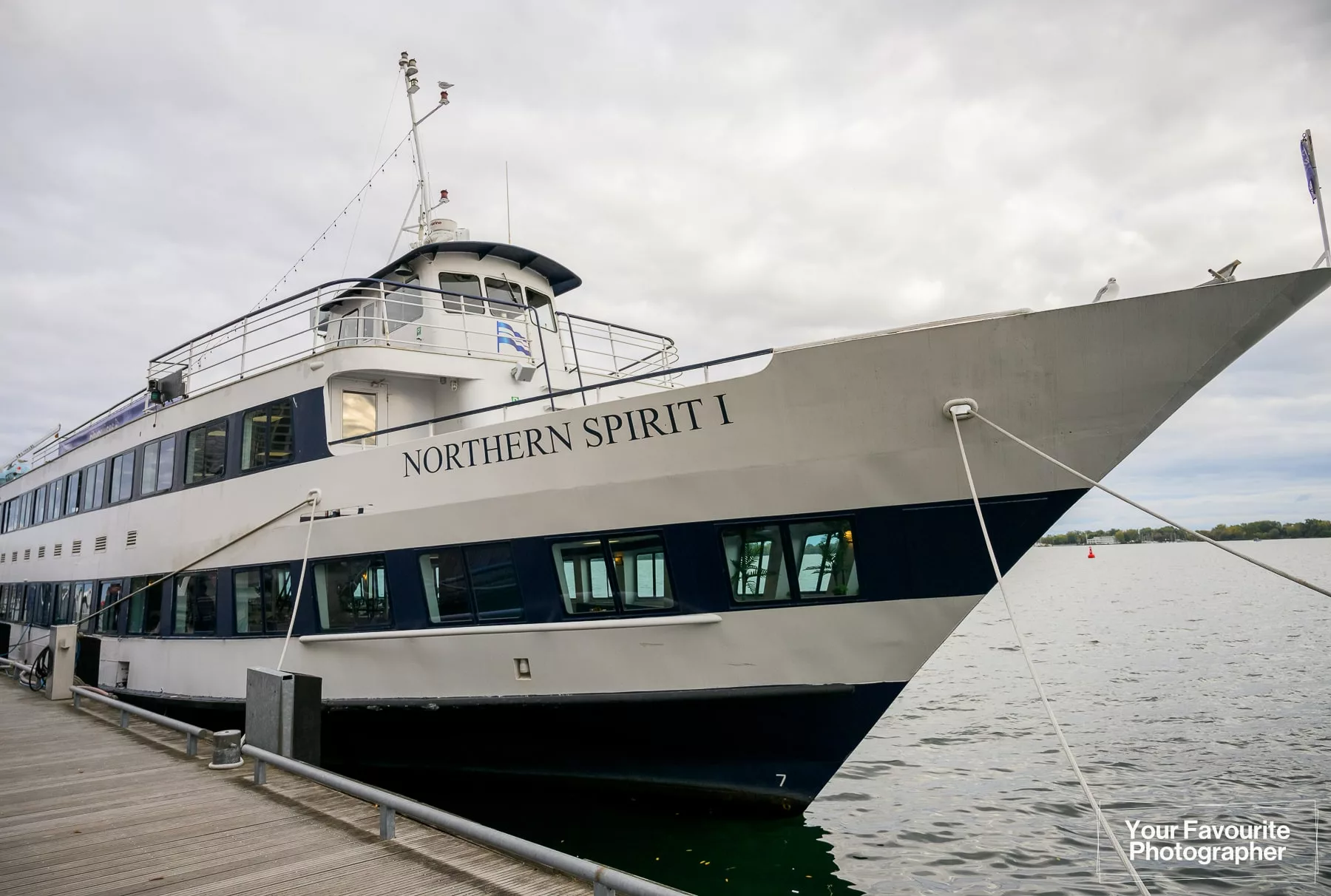 Northern Spirit boat in Lake Ontario